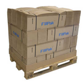 FillPak Papierpakete auf einer Palette
